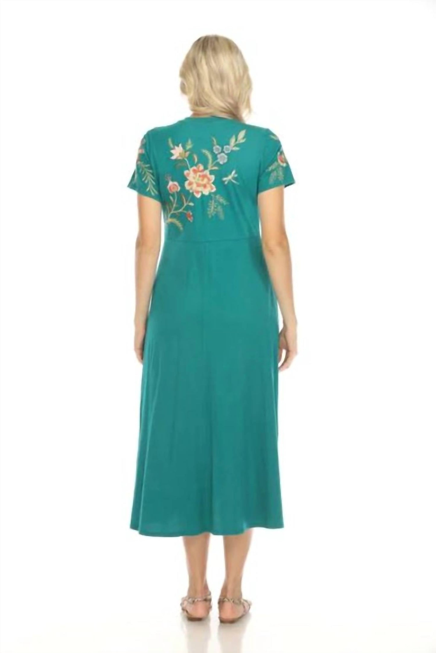 Johnny Was - CREW NECK SWING DRESS JULIANNA