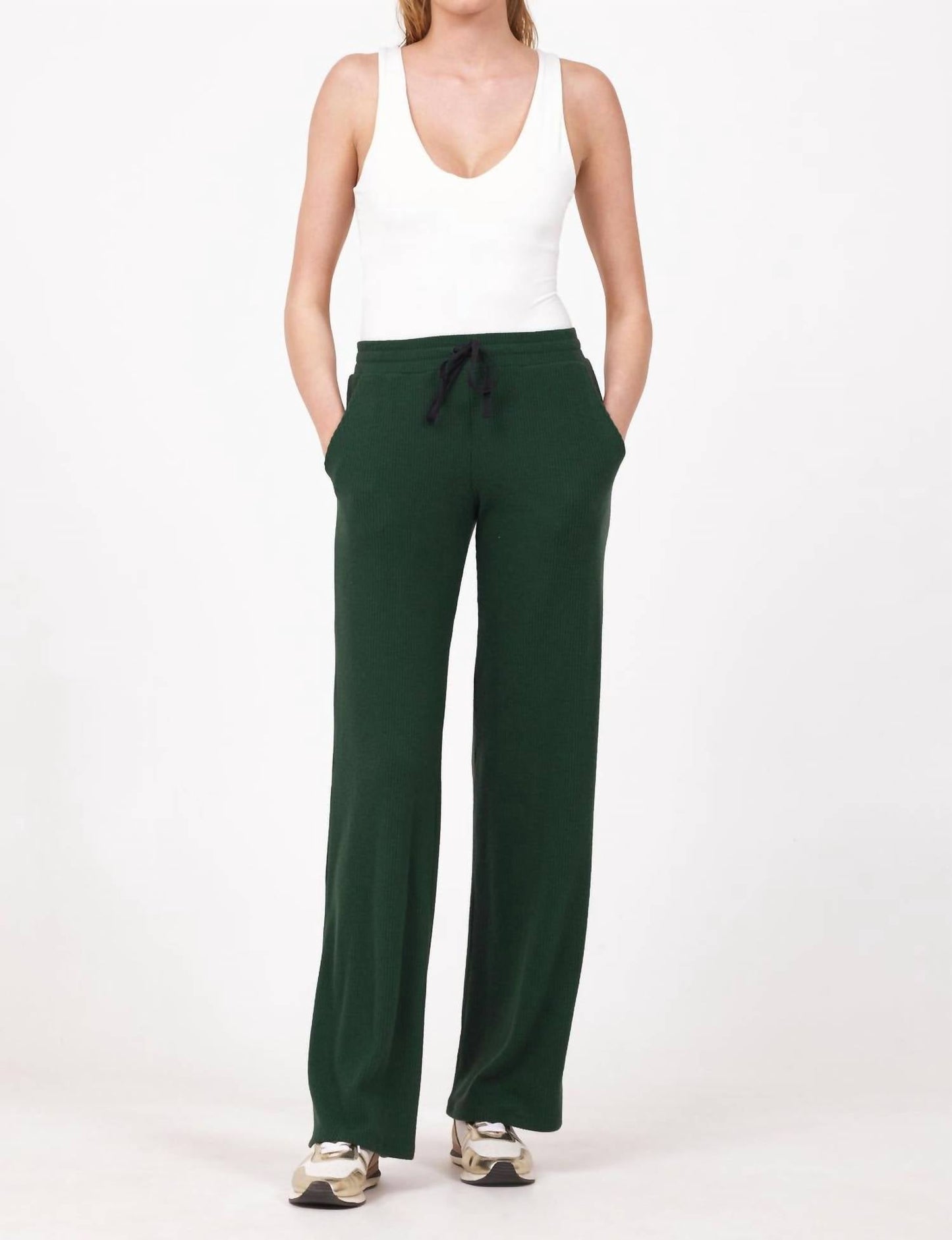 Astrologie - Wide Leg Rib Pant