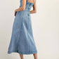 Mable - Jeanine Denim Midi Dress