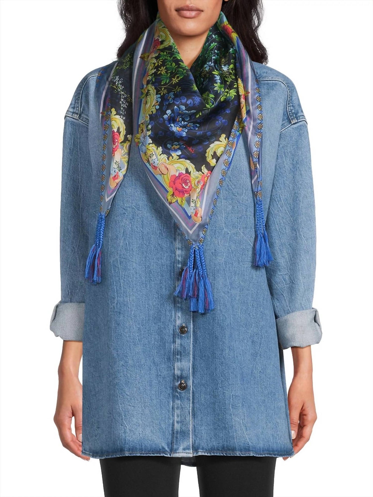 Johnny Was - Women's Silk Scarf