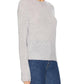 Enza Costa - Cashmere Easy Long Sleeve Crew Neck Sweater