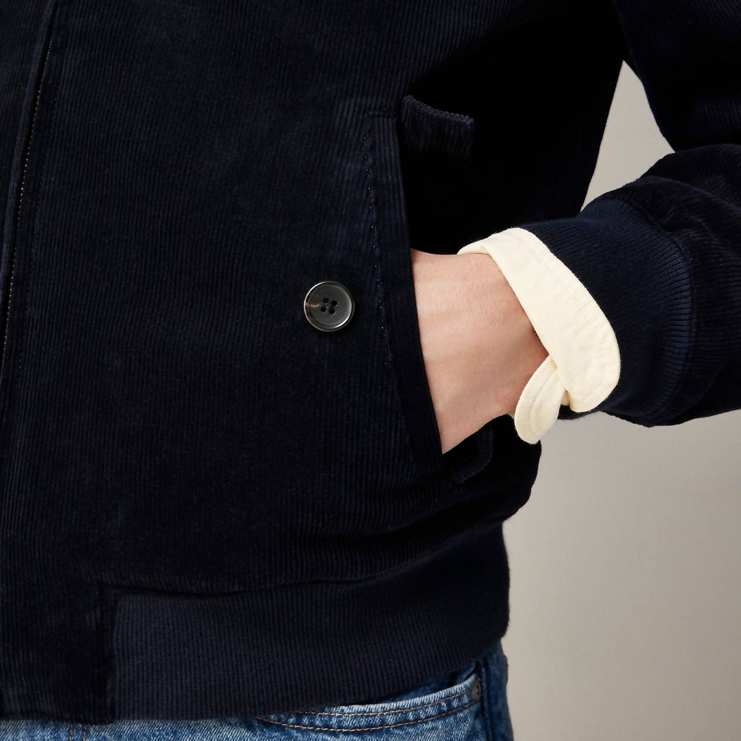 J.Crew - Harrington Jacket In Cotton Corduroy