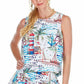 Joy Joy - BACK ZIP SLEEVELESS TOP