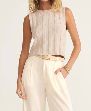 Z Supply - Calan Rib Sweater Cropped Tank