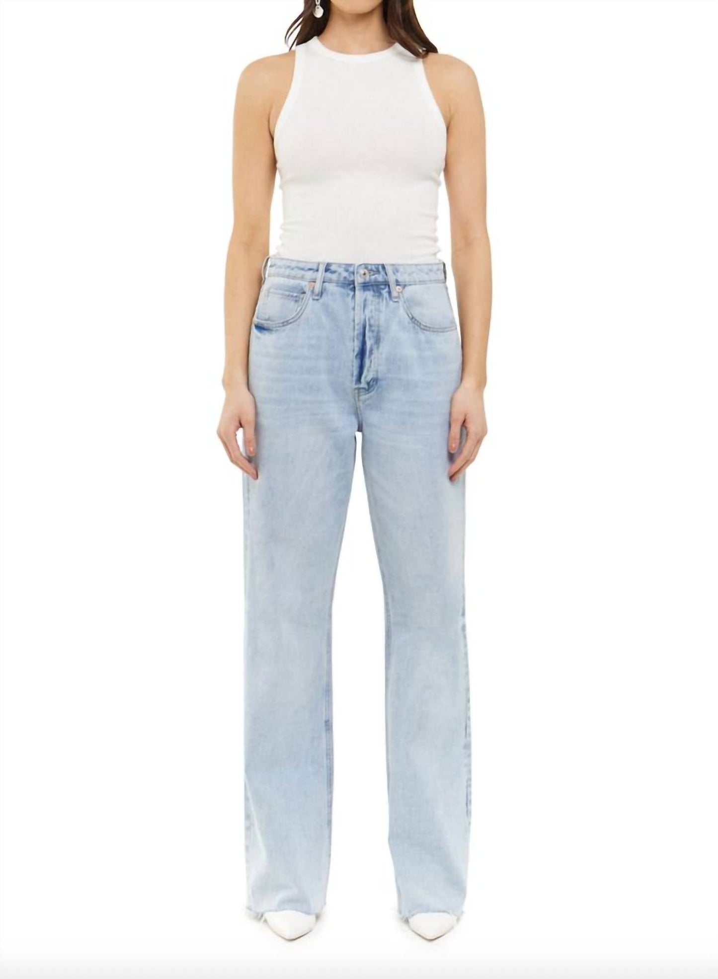 Articles Of Society - Jane High Rise Wide Leg Denim Jeans