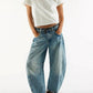 Free People - Good Luck Mid Rise Barrel Jean