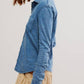 Free People - Blue Blue Shirting Button Down