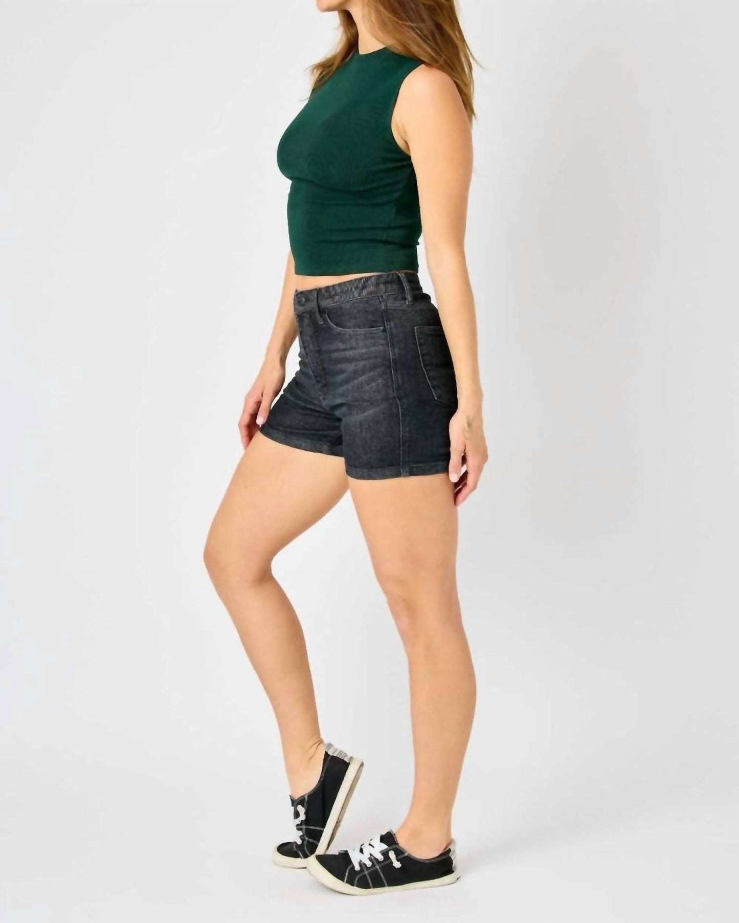 Judy Blue - High Waist Tummy Control Shorts