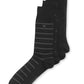 Calvin Klein Men's 4 Pack Patterned Dress Socks Black Size 7-12