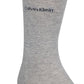 Calvin Klein Men's Giza Cotton Flat Knit Crew Socks Beige Size 7-12