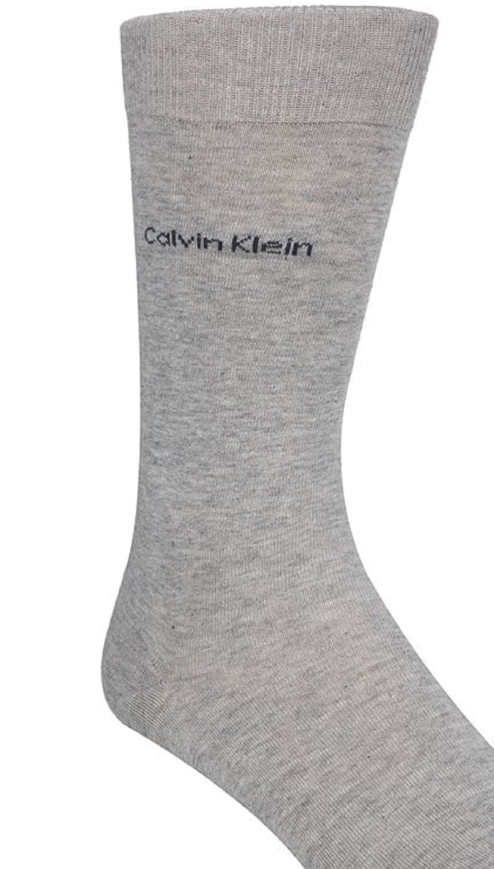 Calvin Klein Men's Giza Cotton Flat Knit Crew Socks Beige Size 7-12