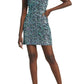 BP Night Out Sequin Camisole Dress - Blue & Silver