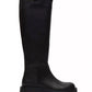 Steve Madden - Women's Round Toe Chunky Sole Knee High
