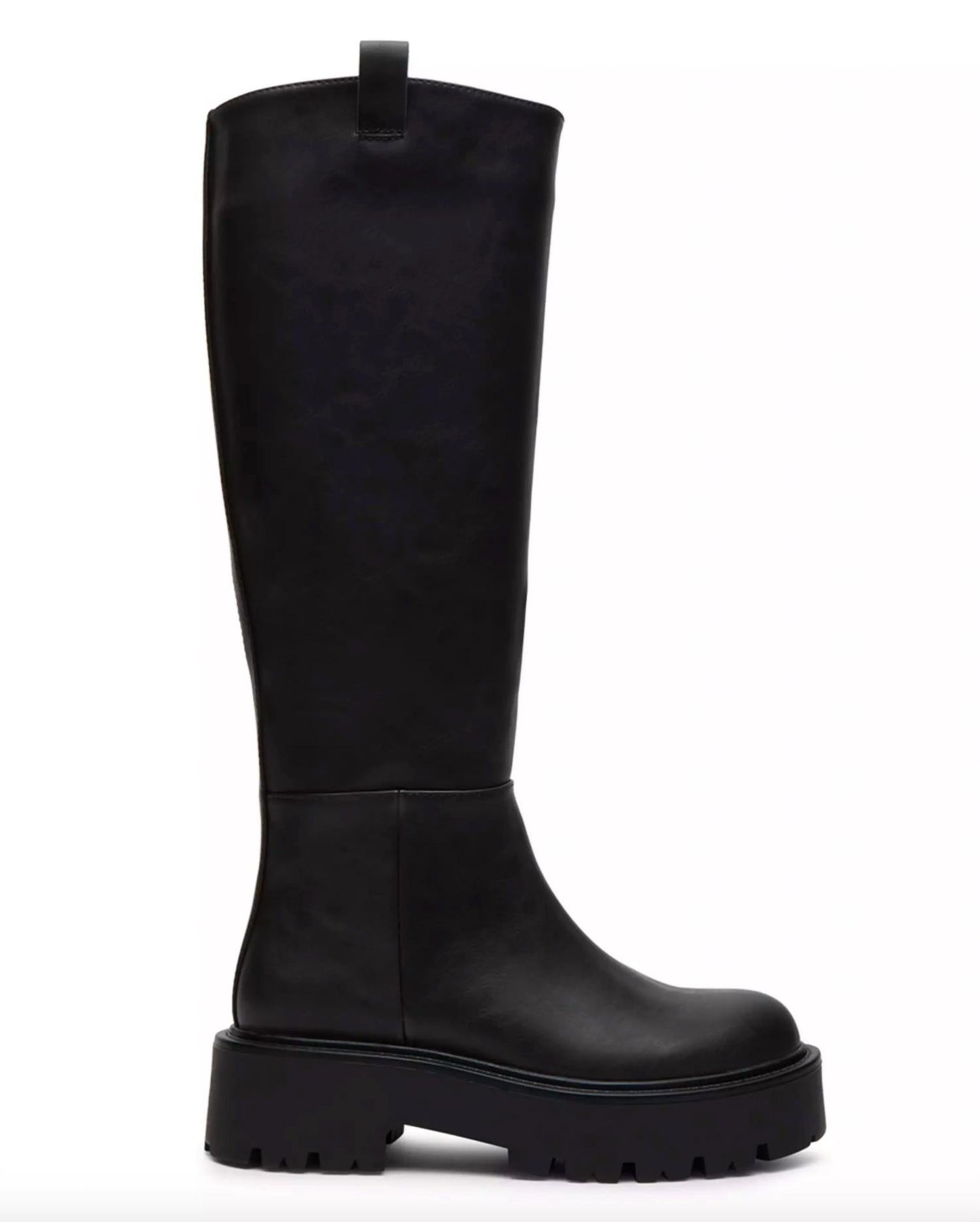 Steve Madden - Women's Round Toe Chunky Sole Knee High