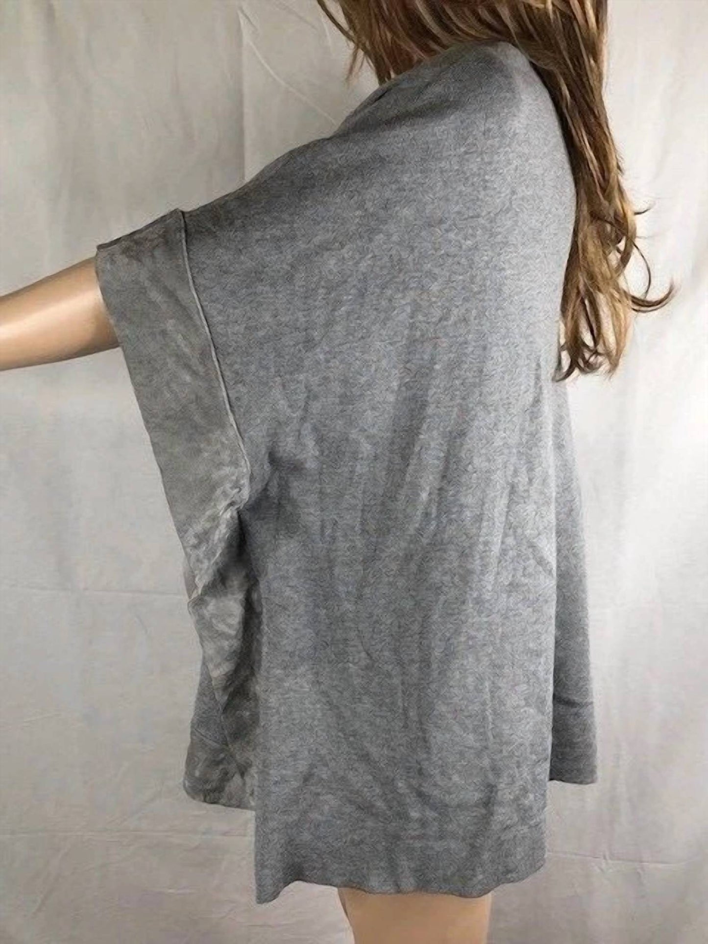 Calvin Klein - Women's Suede Hem Front Pocket Top