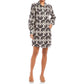 Karen Kane - Blouson Sleeve Linen Shirtdress