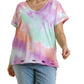 Umgee - Distressed Tie Dye Top