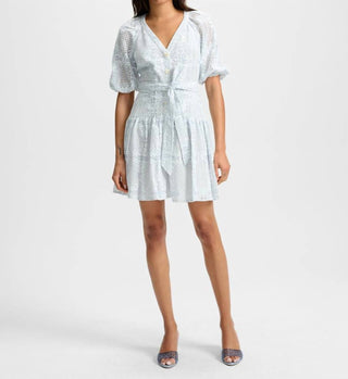 Veronica Beard - Bobbie Eyelet Mini Dress