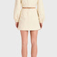 Amanda Uprichard - Bello Textured Mini Skirt