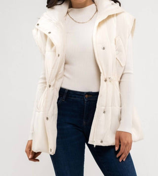 Blu Pepper - Zip Front Puffer Vest