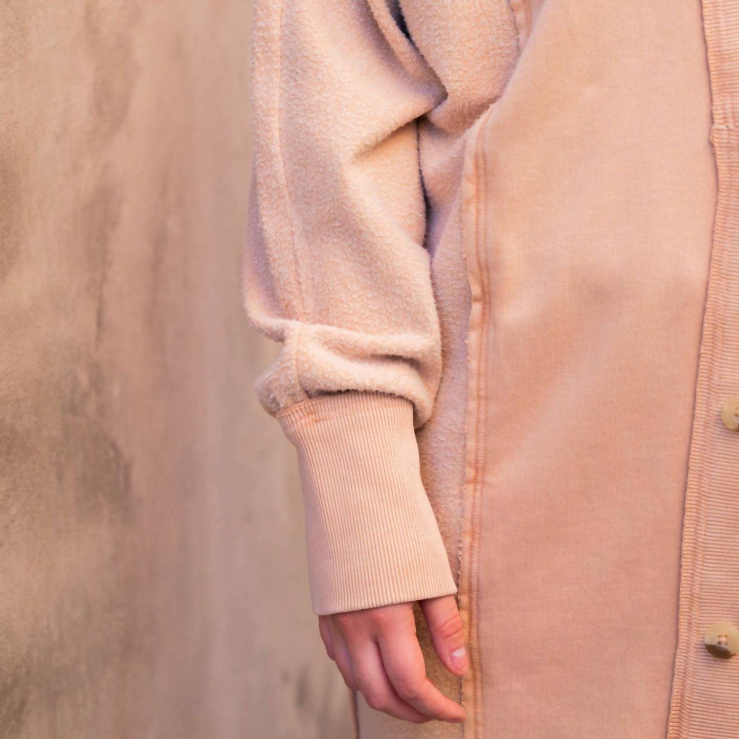 Free People - Knee-length Blue Cardigan