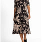 Johnny Was - WOMEN'S JANIE FAVORITE SHORT SLEEVE SEAMED MOCK NECK DRESS PLUS