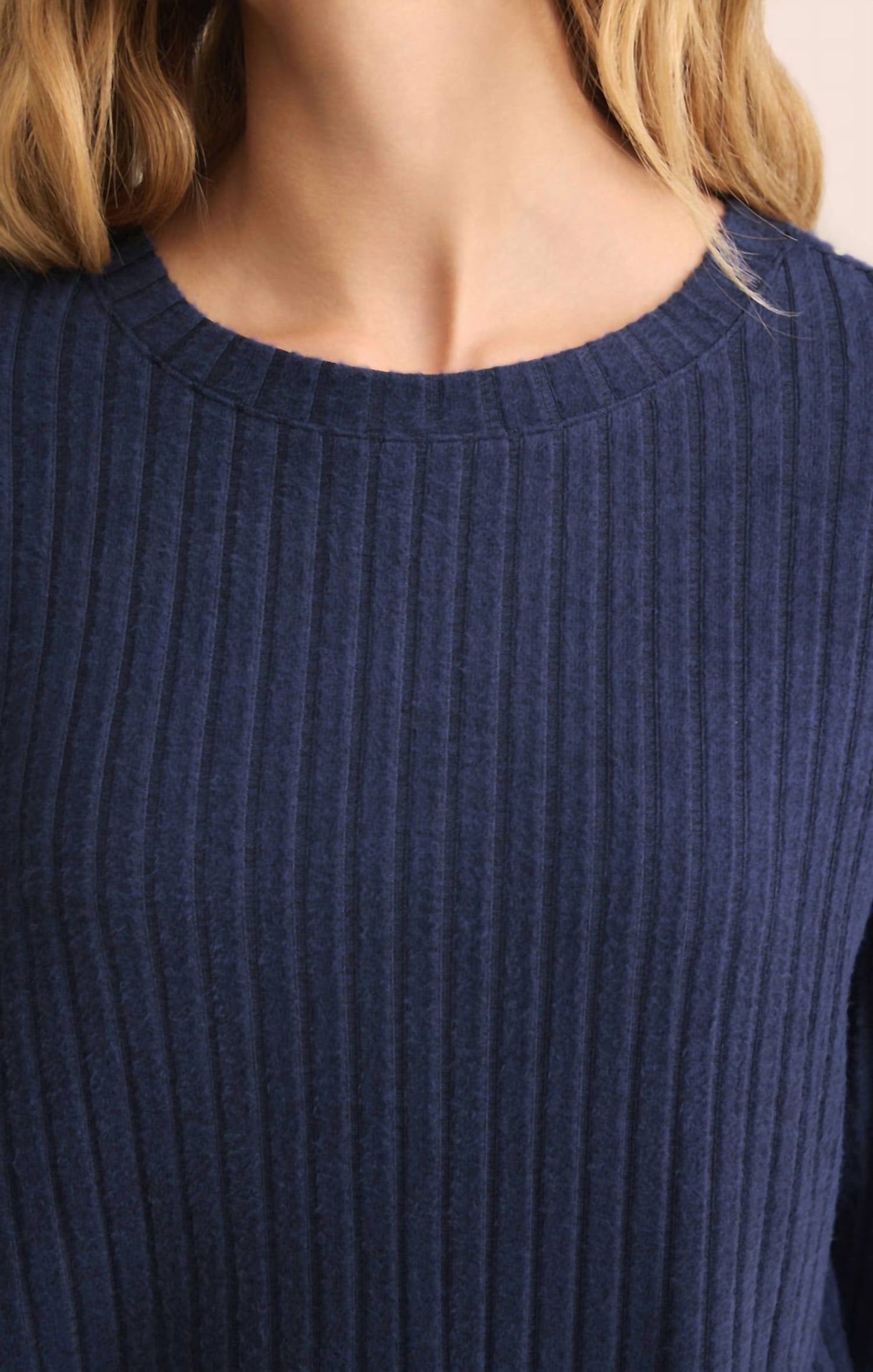 Z Supply - Elfie Silky Rib Long Sleeve Top