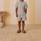 Rylee + Cru - Boys Collared Short Sleeve Shirt