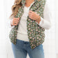 Tcec - Floral Puffer Vest