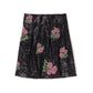 Sasha+Z - Women's Floral Sequins Skirt
