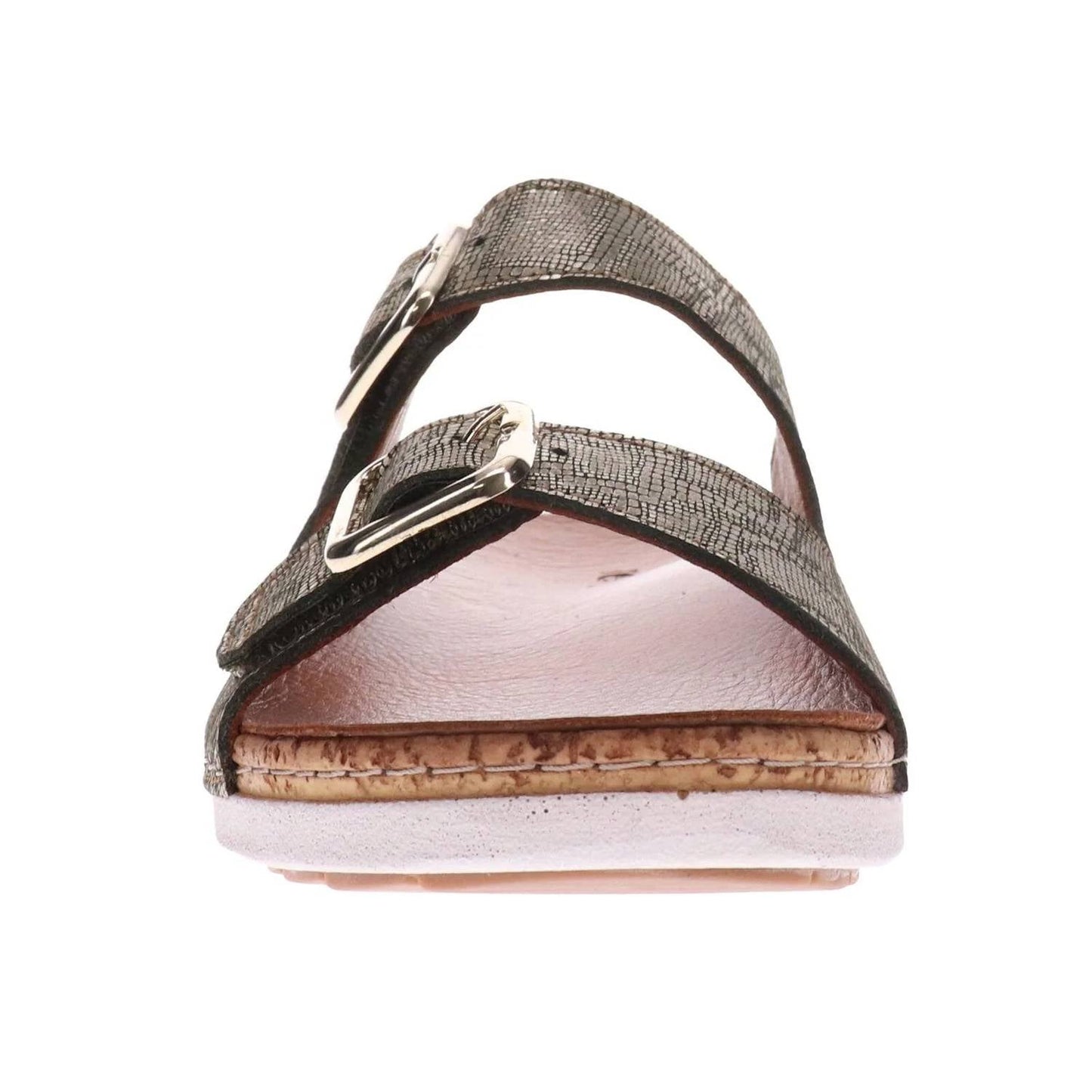 Revere - Women's Brighton 2 Strap Slide Sandal