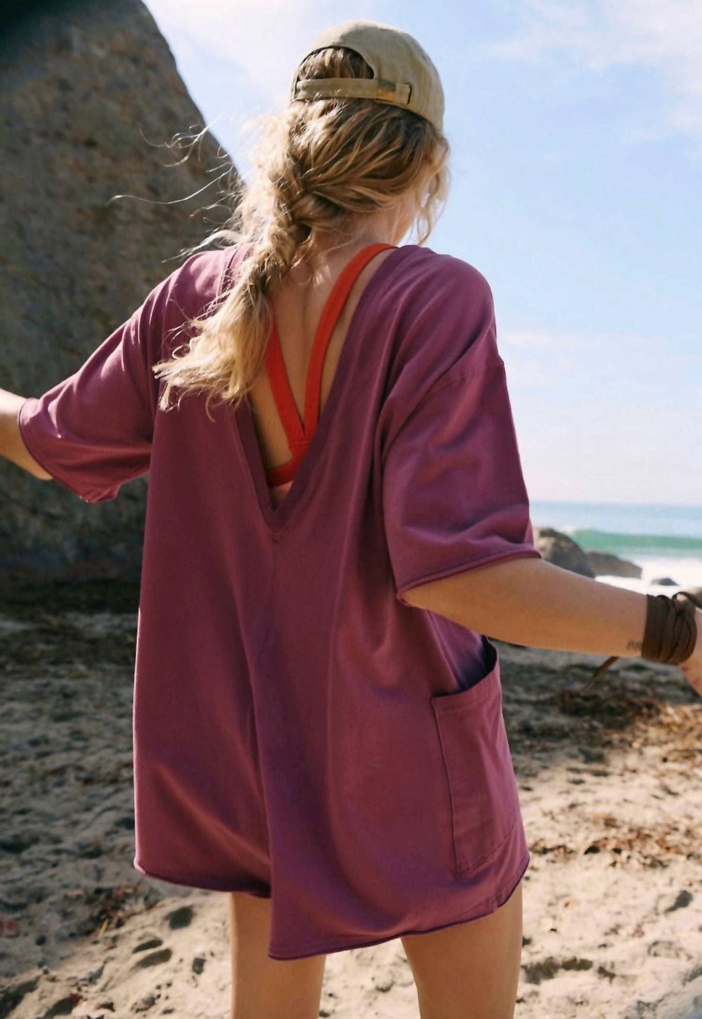 Free People - Hot Shot Tee Romper