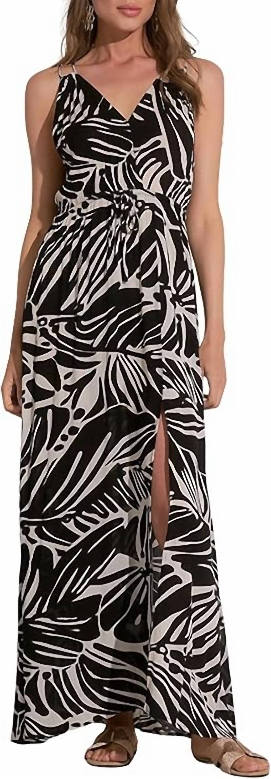Elan - Kauai Print Maxi Dress