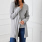 Karen Kane - Ribbed Drape Front Cardigan