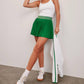 Beyond Yoga - If You Pleats Tipped Elastic Mini Skirt