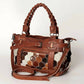 American Darling - Women's Full Grain Genuine Leather Western Purse Crossbody Bag