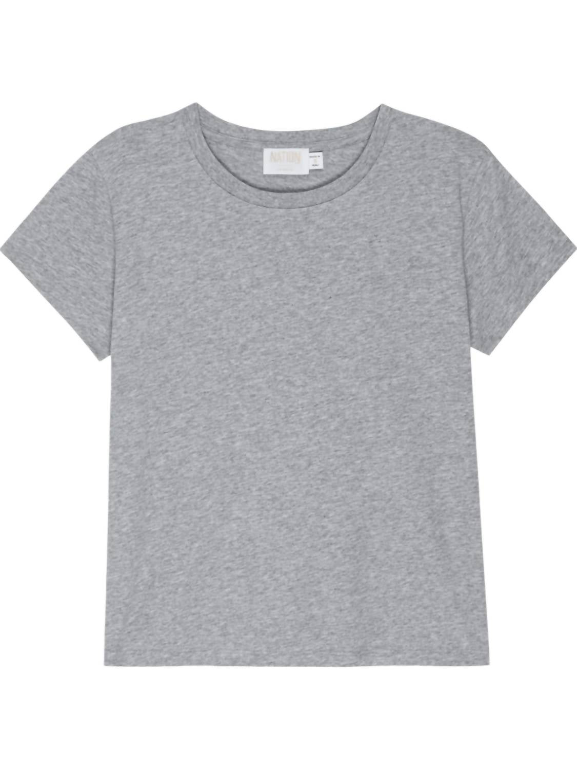 Nation Ltd - Goldie Boxy Crew Shirt