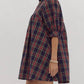 Entro - Plaid High Neck Dress