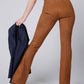 Spanx - Women's Faux Suede Flare Pant