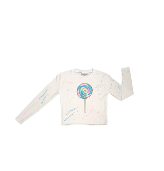 Firehouse - Girl's White Lollipop Top