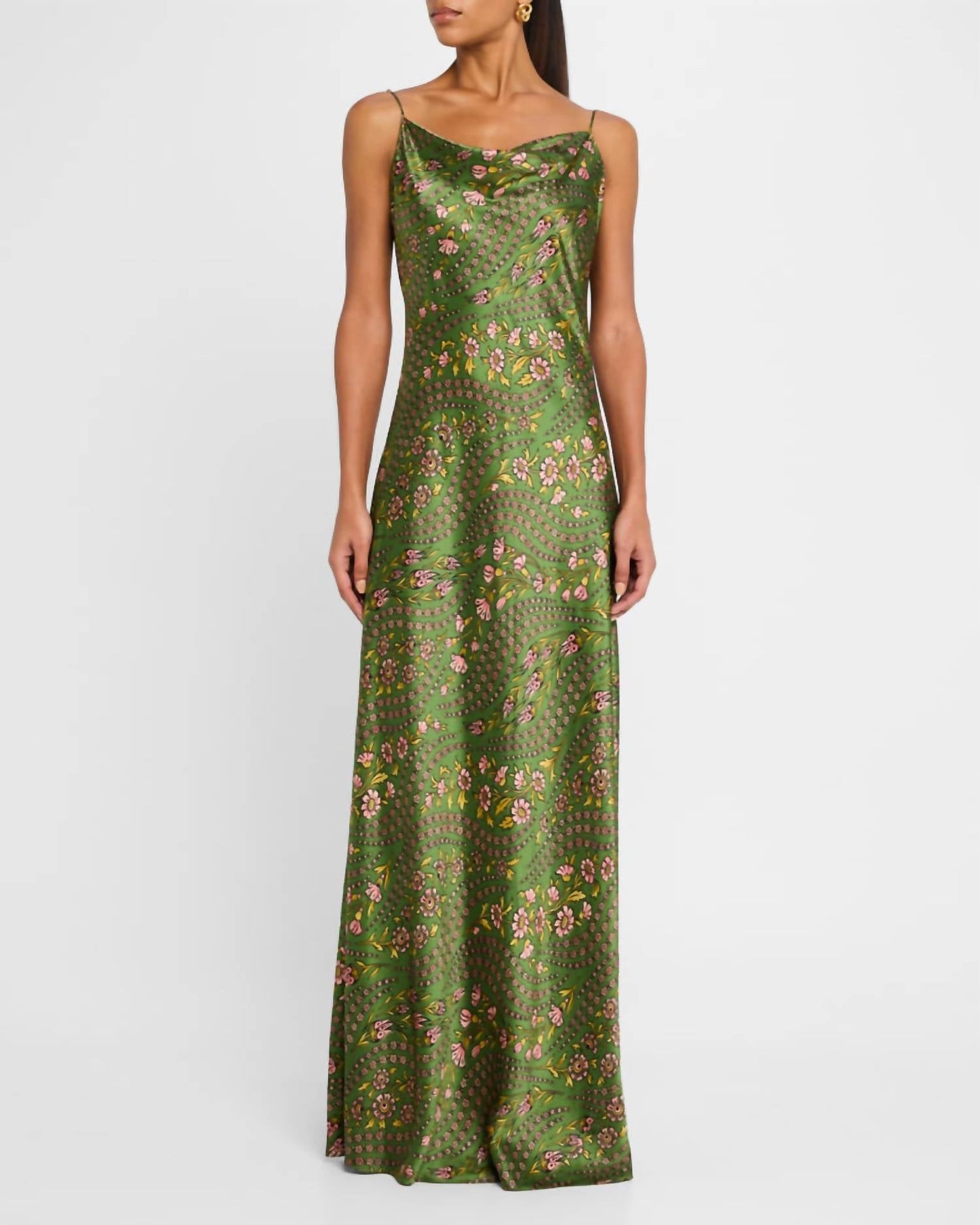 Veronica Beard - Madison Floral Silk Slip Dress