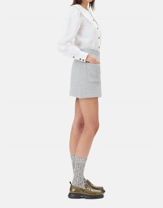 Ganni - Sparkle Doubleface Mini Skirt