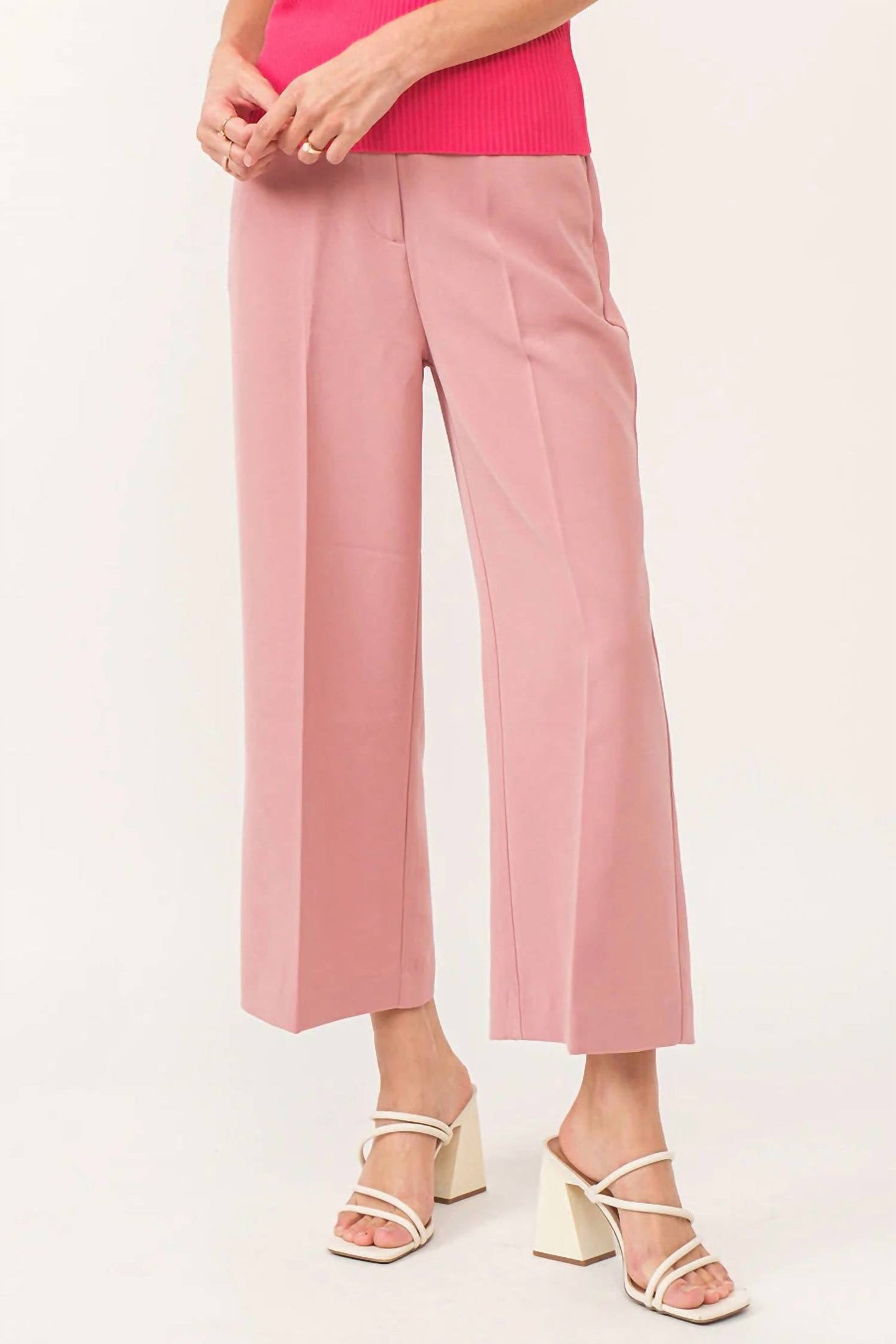 Another Love - Denali Wide Legged Crop Pants