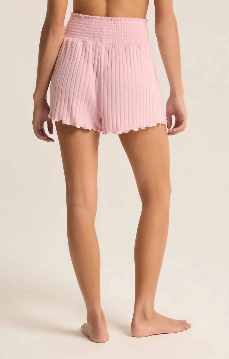 Z Supply - Dawn Smocked Rib Short