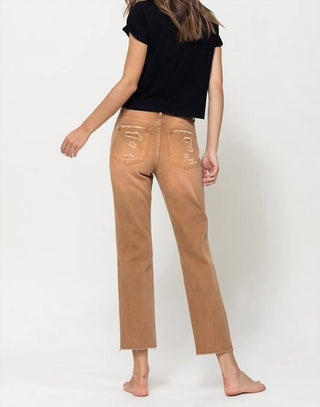 Vervet By Flying Monkey - Coco Straight Cropped Jeans