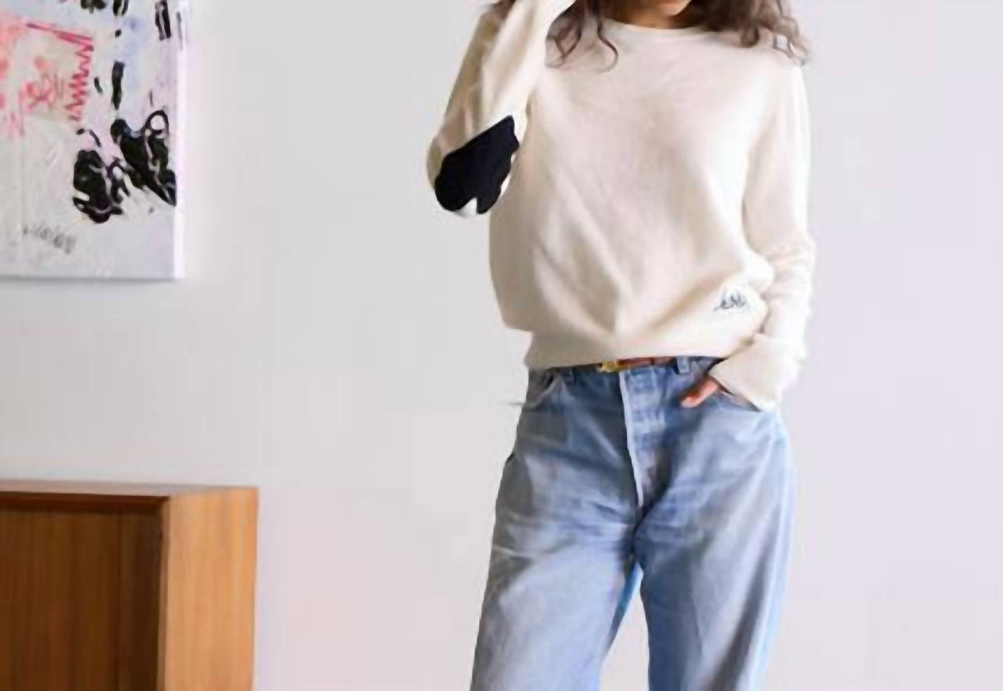 Kerri Rosenthal - Kerri Rosenthal Patchwork Pullover Sweater