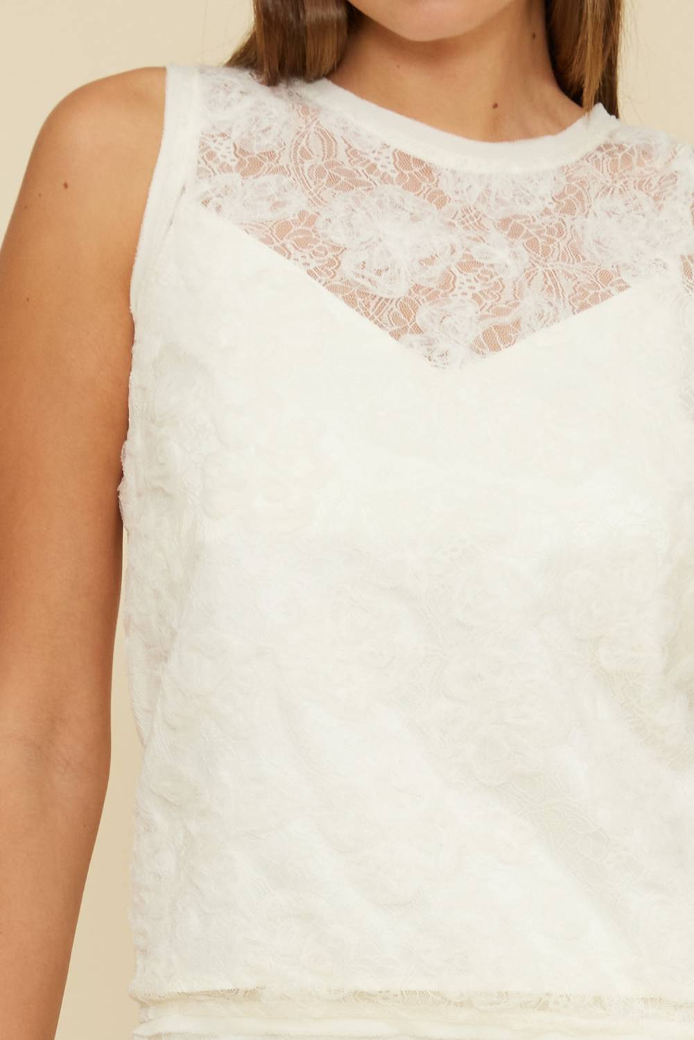 Lucy Paris - Chandler Lace Top