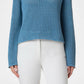 Akris Punto - Trumpet Sleeve Boatneck Chunky Mesh Sweater