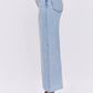 Pistola - Ana Raw Hem Ankle Wide Leg Jeans