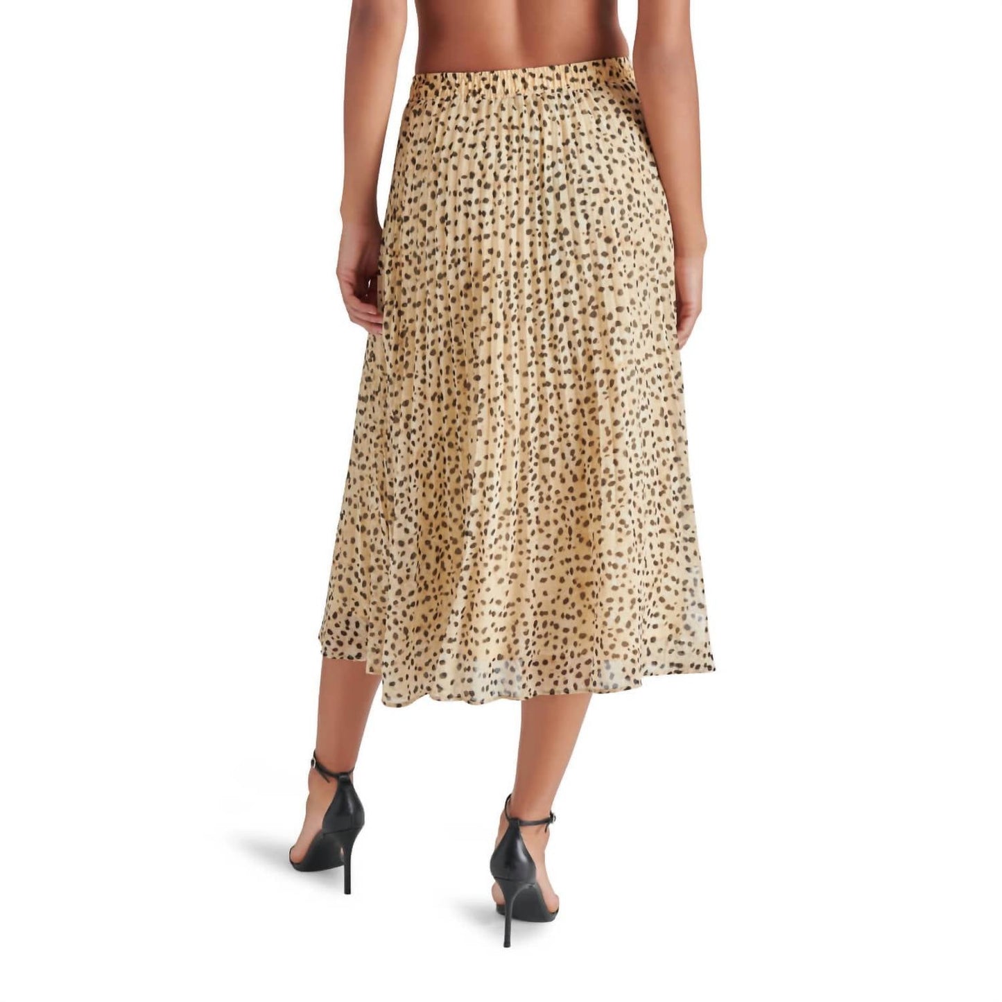 Steve Madden - Raina Animal Print Midi Skirt